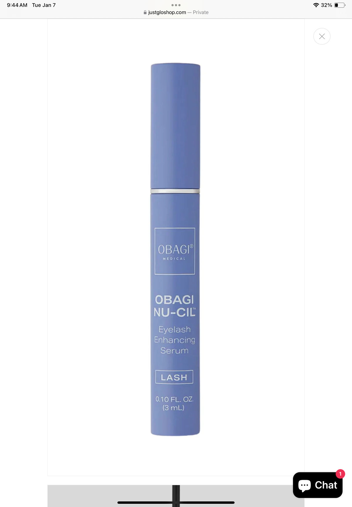 Obagi Medical Nu-Cil Eyelash Enhancing Serum